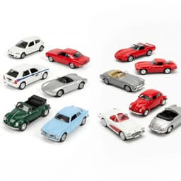 Pack x12 Autos Clasicos Escala 1:60