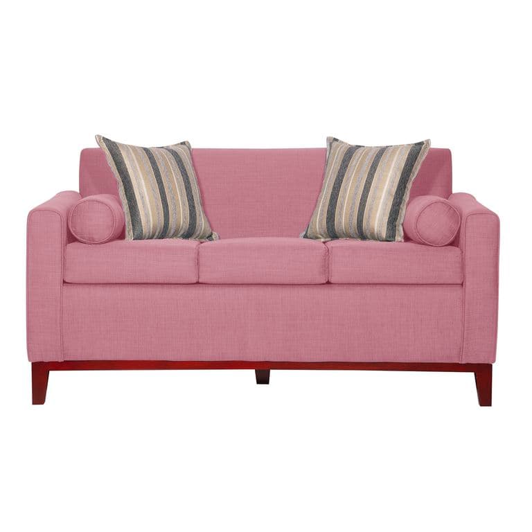 SOFA 3 CUERPOS MARLEY Rosado claro
