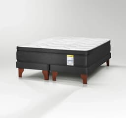 Cama Europea 2 Plazas Hibrido Premium 150X190