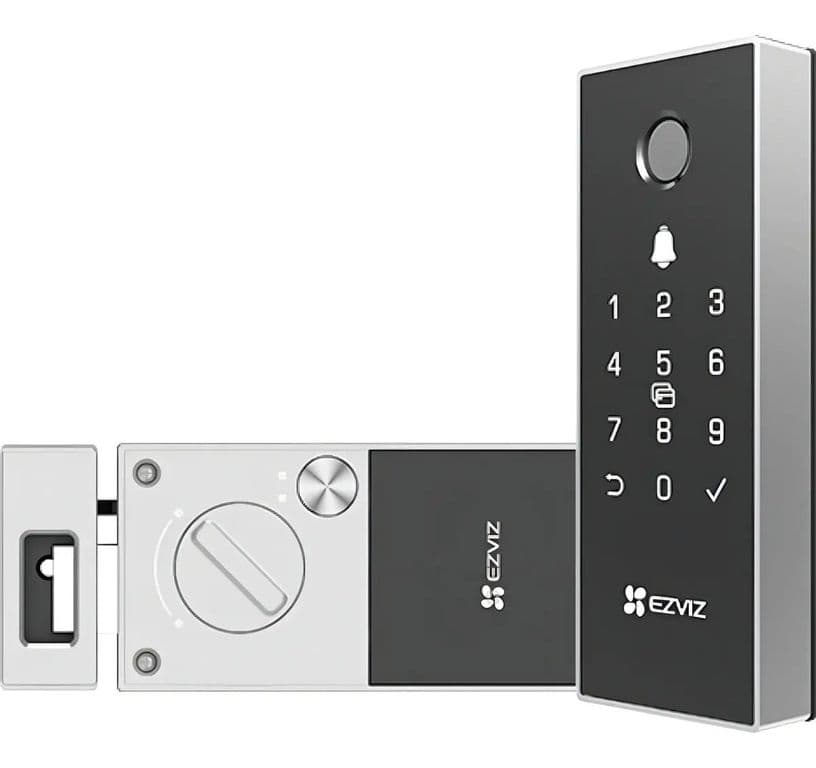 Cerradura Inteligente Wifi Dl03 Pro Con Huella Digital Plata