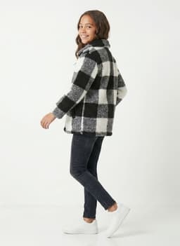 Poleron Chiporro Nina Jacket Polar Oversize Aesthetic Negro 6