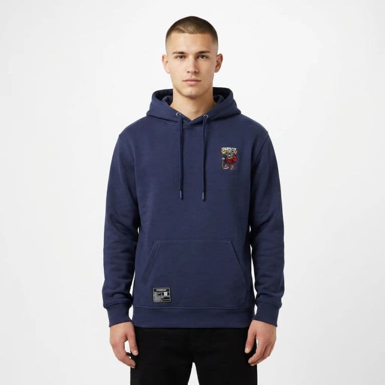 Hoodie Bulldog Azul M