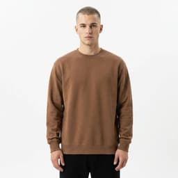 Poleron cuello polo redondo Cafe XL