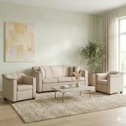 JUEGO DE LIVING 3-1-1 VENECIA Beige
