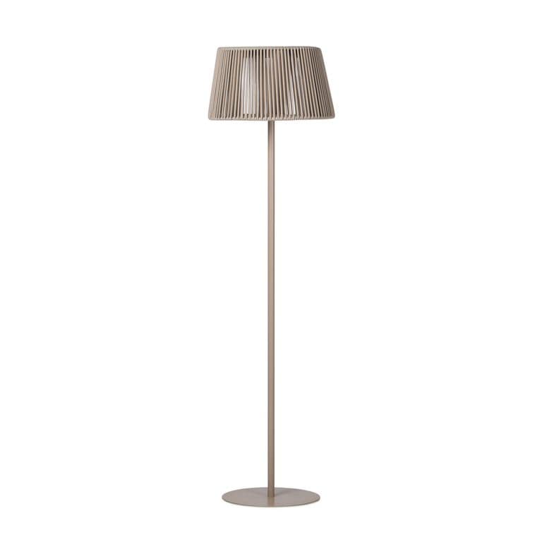 Lampara solar recargable Hvann Beige