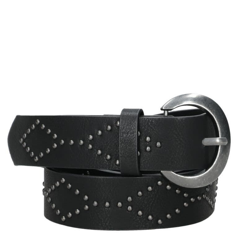 Cinturon Mujer Tachas Negro S