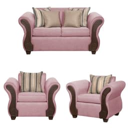 JUEGO DE LIVING 2-1-1 MARSELLA Rosa