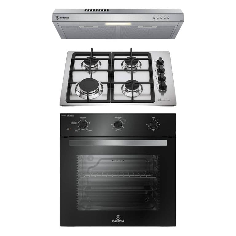 Kit Empotrable Horno OM6TB + Encimera KM4CX + Campana DM6SS
