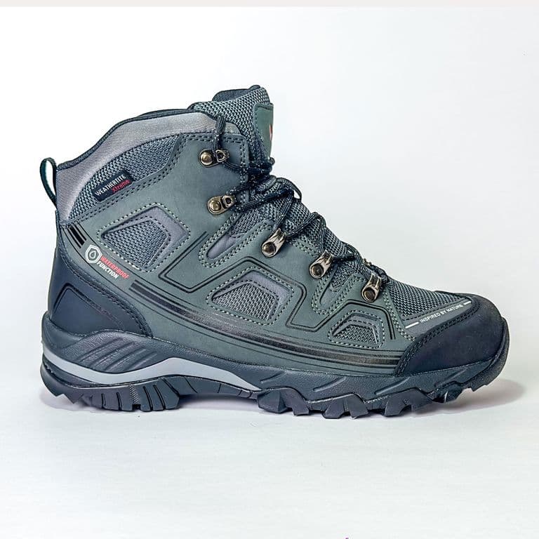 Zapato Hombre Aurora MID Cana Alta Negro Negro 40
