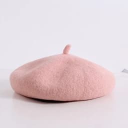 Boina de Lana para Nina Rosa TALLA UNICA