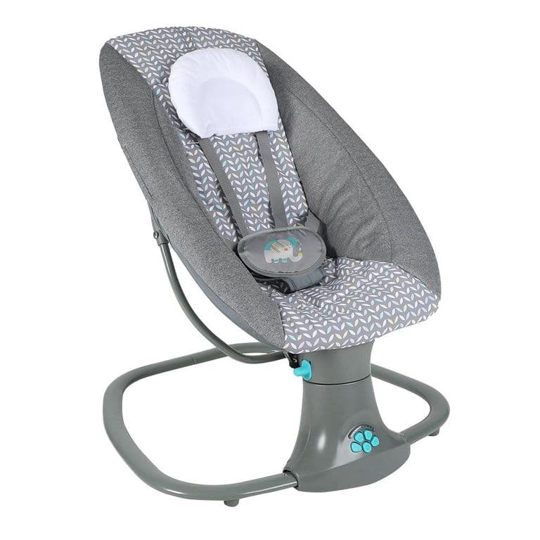 Silla Mecedora Para Bebe Nido 3 En 1 Deluxe Gris