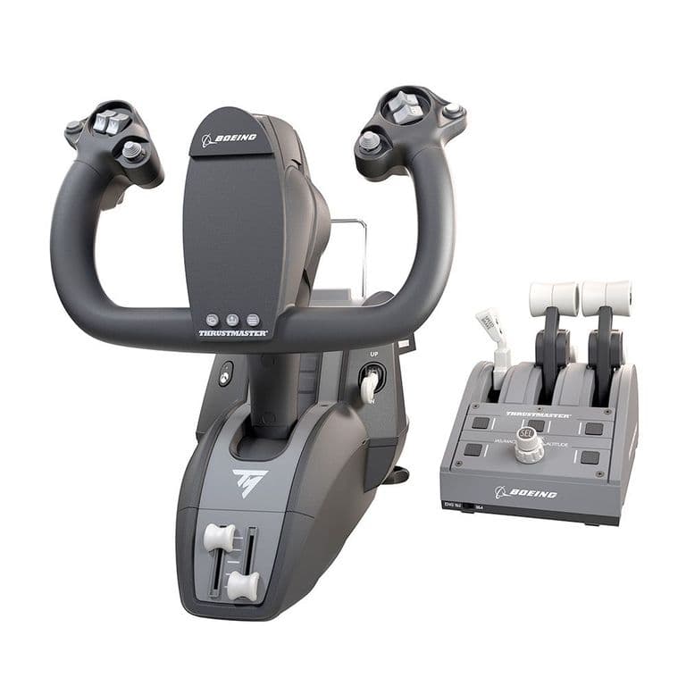 Pack de Vuelo TCA Yoke Boeing - PC y Xbox Negro