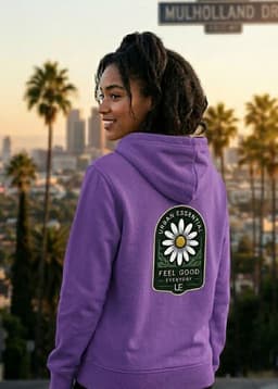 POLERON CANGURO - FEELS GOOD COLLECTION Morado S