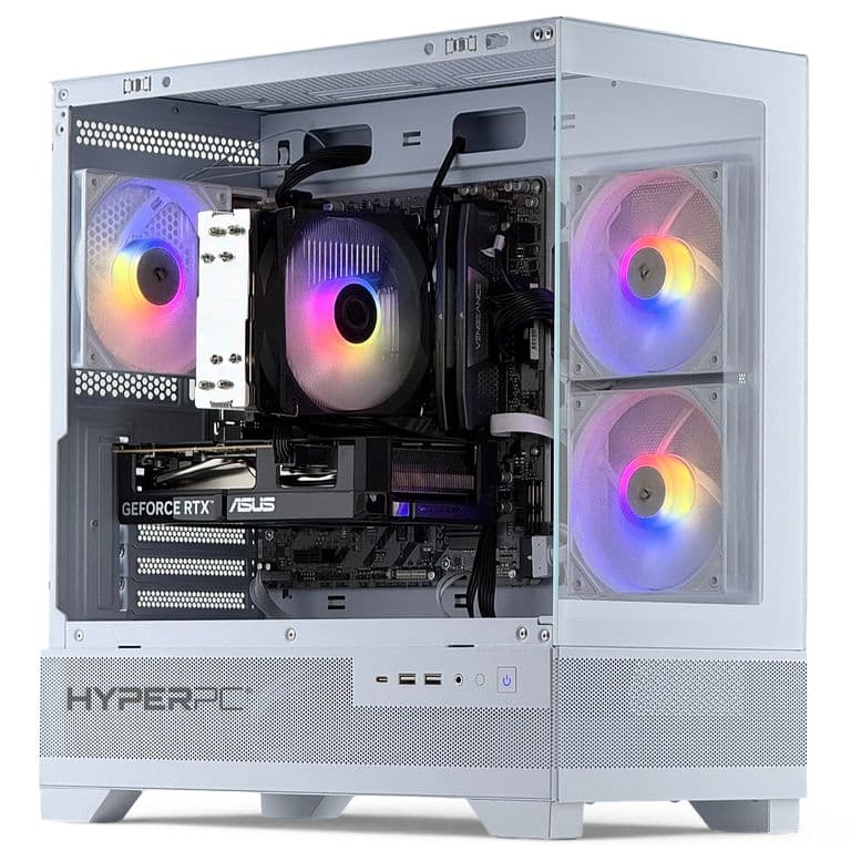 PC GAMER Blanco INTEL CORE Ultra 5 245KF 16Gb 1Tb RX 7600