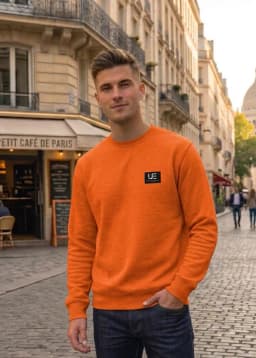 POLERON POLO MEN COLLECTION Naranja L