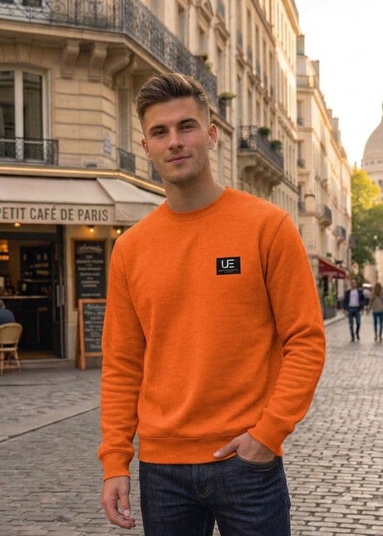 POLERON POLO MEN COLLECTION Naranja M