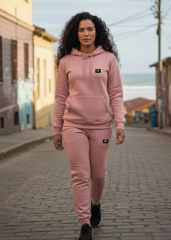 BUZO - SWEATSUIT WOMAN COLLECTION Palo Rosa XS