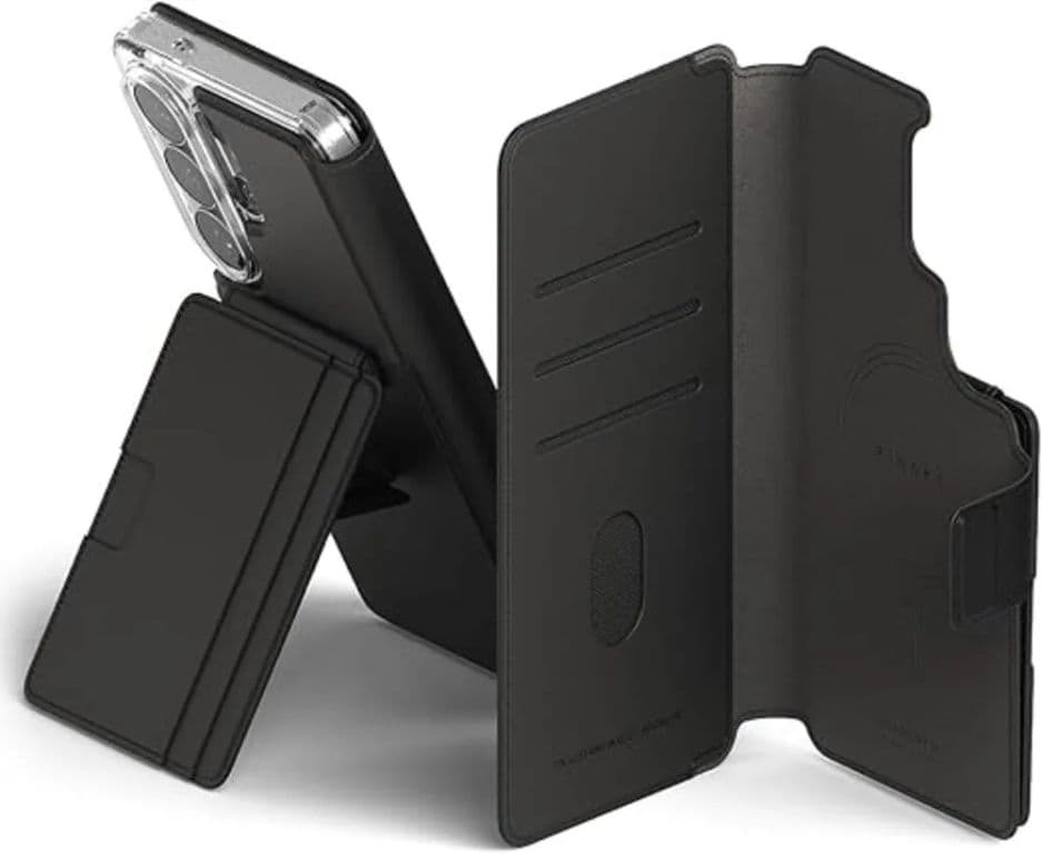 Billetera FOLIO STAND Magnetica Compatible con S26 ULTRA Negro