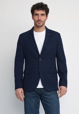 Chaqueta Hombre Microdiseno Navy THE MORRISEY Azul Marino 50