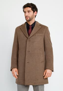 Abrigo Formal Hombre Finn Cafe Cafe 60