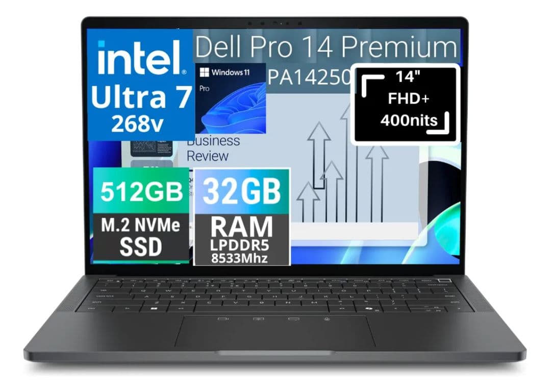 NOTEBOOK NEW 14 PRO PREMIUM 2025 FHD+ ULTRA 7 268v SSD 512GB 32GB DDR5 WIN 11 PRO 3YR WARRANTY