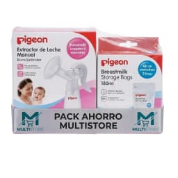 Bolsas Leche Materna 25un 180ml + Extractor Manual
