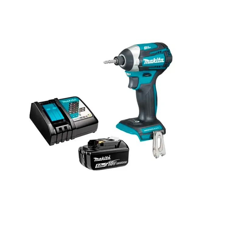 Atornillador Impacto 175 Nm Brushless 18v Dtd154 (5,0 Ah)