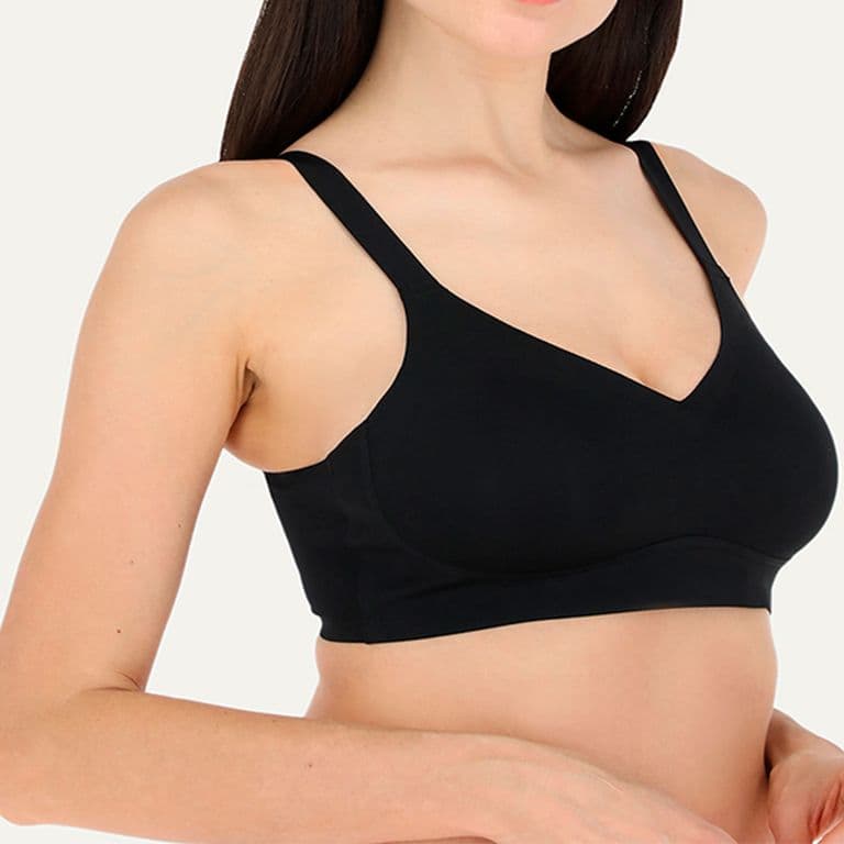 Sosten Seamless Macho Y Hembra Mujer Negro XL
