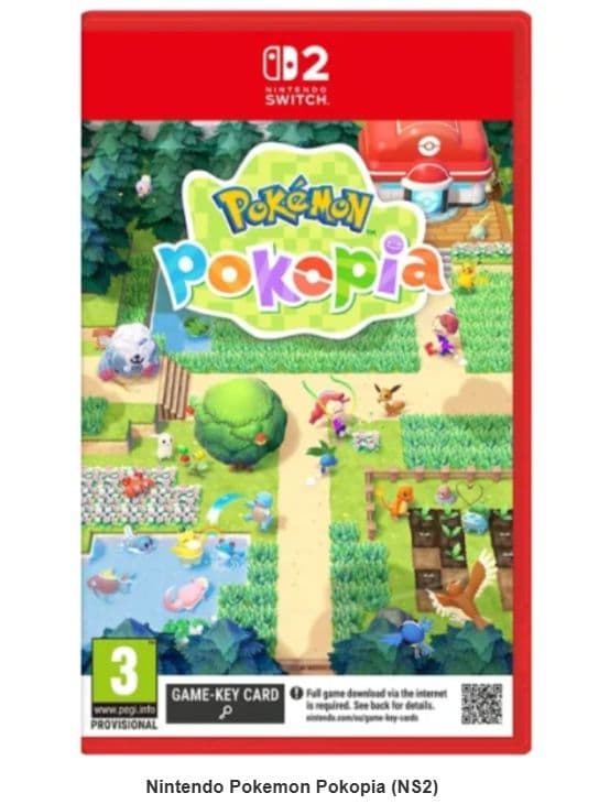 Okemon Pokopia - Switch 2 (NS2) Physical Game Card