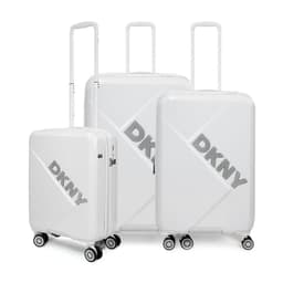 Set de 3 Maletas Donna Karan Your Call S+M+L blanca Blanco L