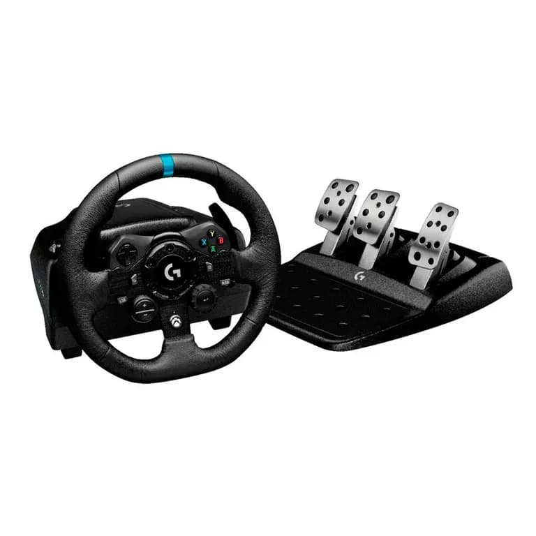 Volante De Carreras con Pedales G923 PS5, PS4 y PC Windows Negro
