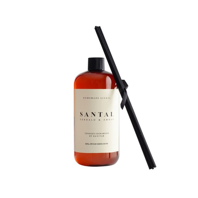 REFILL DIFUSOR DE VARITAS 500 ML SANTAL