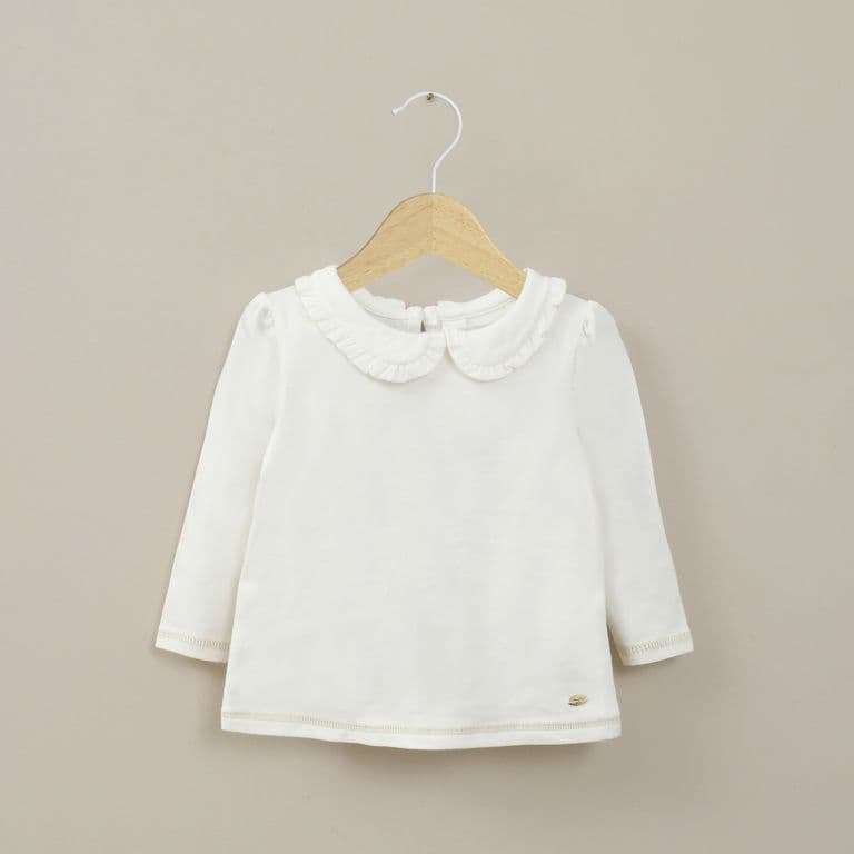 Polera Blanca Infant Nina Blanco 18 MESES