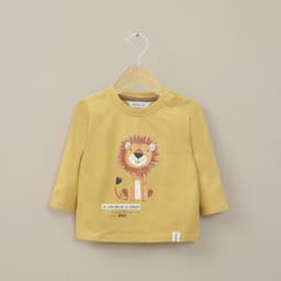 Polera Manga Larga Amarilla Infant Nino Amarillo 6 MESES