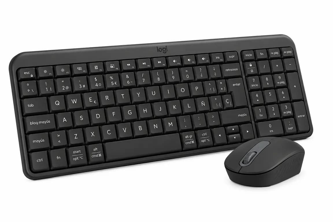 Teclado + Mouse MK250 Negro Espanol