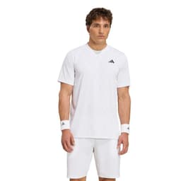 Polera Hombre Graphic Club Tenis Climacool Blanco Gris L