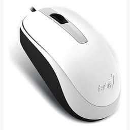Mouse DX-120 Con Cable USB 1000 dpi Rojo/Blanco/Azul Ambidiestro Windows/Mac - blanco Blanco