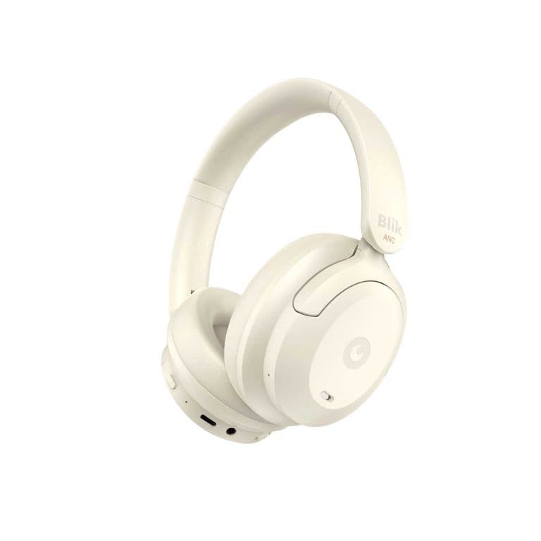 Audifonos Bluetooth Soul900 Cancelacion De Ruido Crema Beige