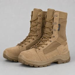 Botas tacticas ROCKROOSTER Impermeables Cana Alta Cafe 45