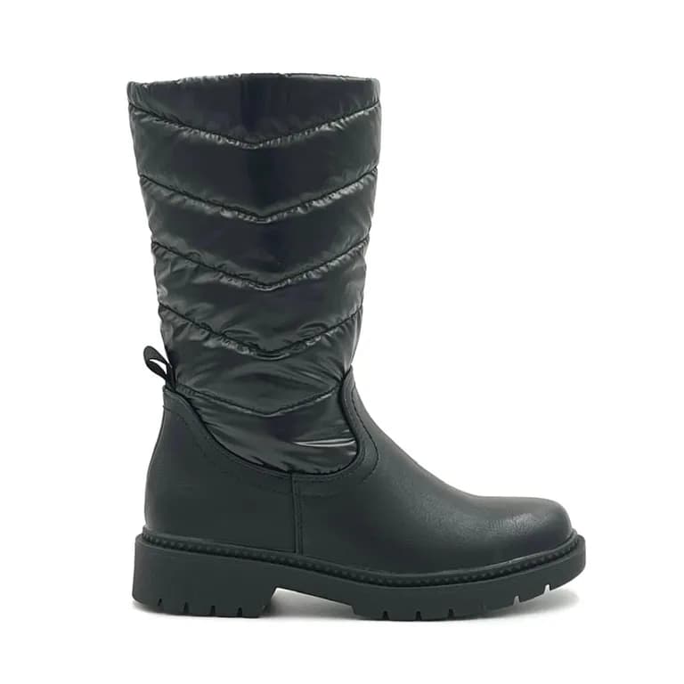 Bota Nina Mixta Bota Parca Negro 33