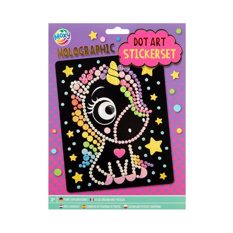 Pinta con Diamantes Holografica Unicornio