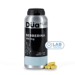 Berberina 500mg Dua Labs 180 Capsulas Berberine - Sin Sabor SIN SABOR
