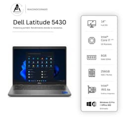 Notebook 5430 I7 12th 8GB 256GB Intel Iris Xe Edicion Exclusiva Win Office Rea