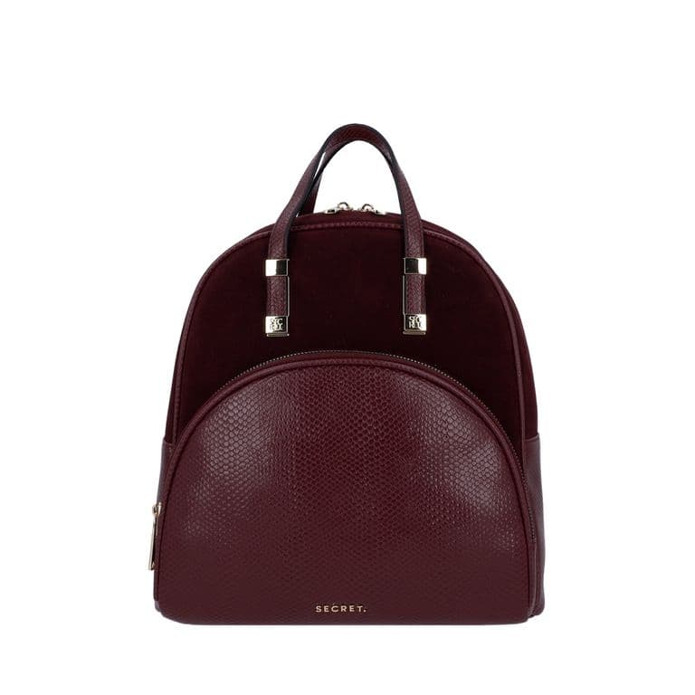 Mochila de Mujer Zagreb SC7 Mediana Burdeo Burdeos M