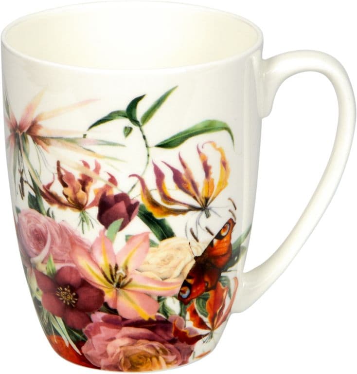 Delicada Taza De Porcelana Blossom Magic De Marjolein Bastin