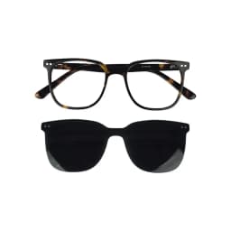 Marco Optico Vicuna Clip Filtro Azul Cafe TALLA UNICA
