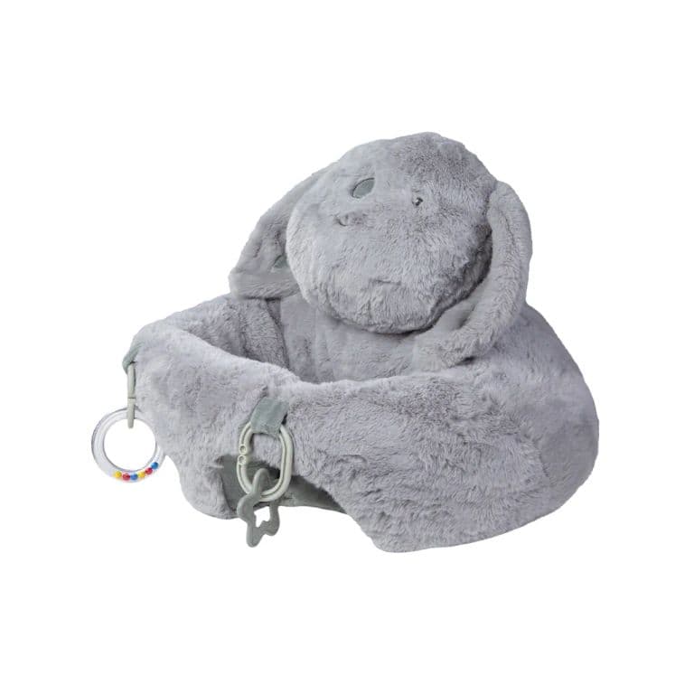 Sofa Infantil Didactico para Bebe Conejo Gris