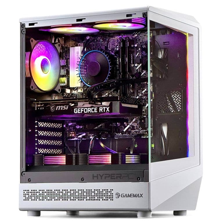 PC GAMER Blanco AMD RYZEN 5 7600 32Gb DDR5 1Tb RX7600