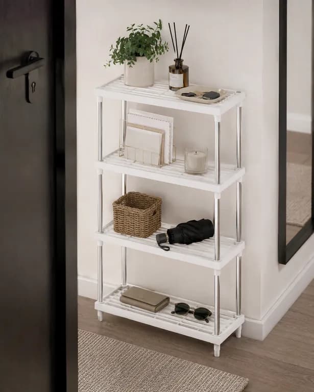 Organizador de Espacios 171 Living 4 Niveles Blanco