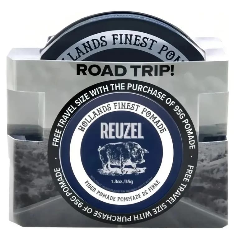 Pomada Fiber 95grs + 35grs - Kit Road Trip